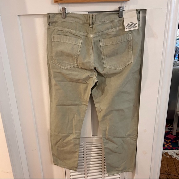 Citizens of Humanity Light Green Leah cargo tapered jeans pants - Picture 7 of 8